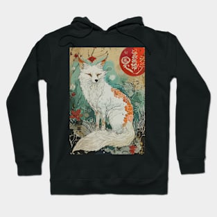 A Japanese Kitsune Art Hoodie